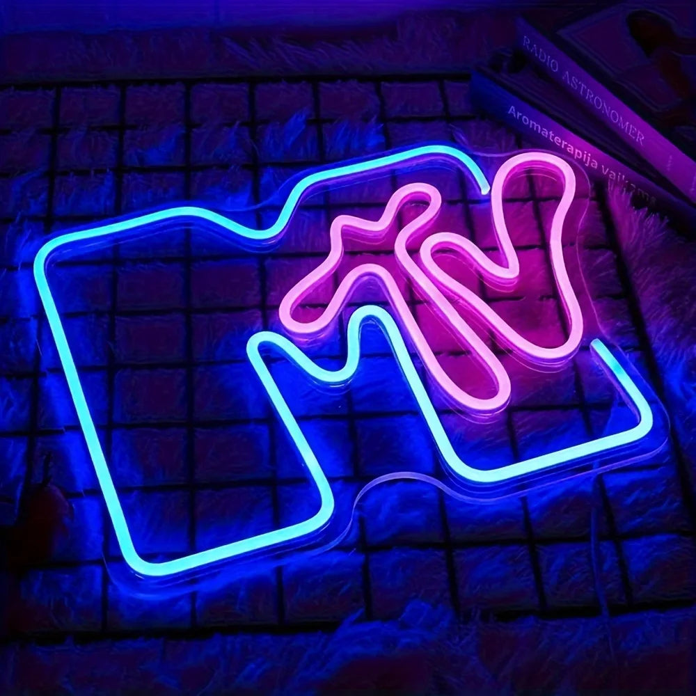 MTV Neon Sign
