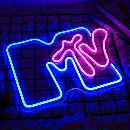 MTV Neon Sign