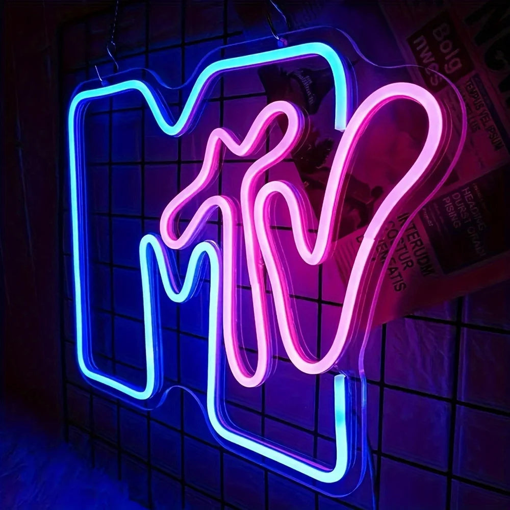 MTV Neon Sign
